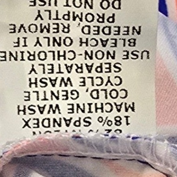 Katherine Way Womens Orange Blue Geometric Medallion Shift Dress Size M USA Made - Picture 4 of 9